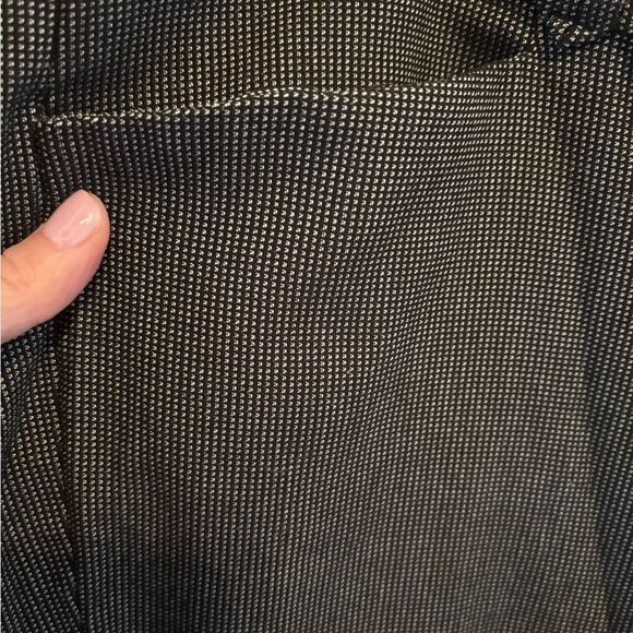 Lane Bryant Charcoal Micro Check Pants - Picture 2 of 6